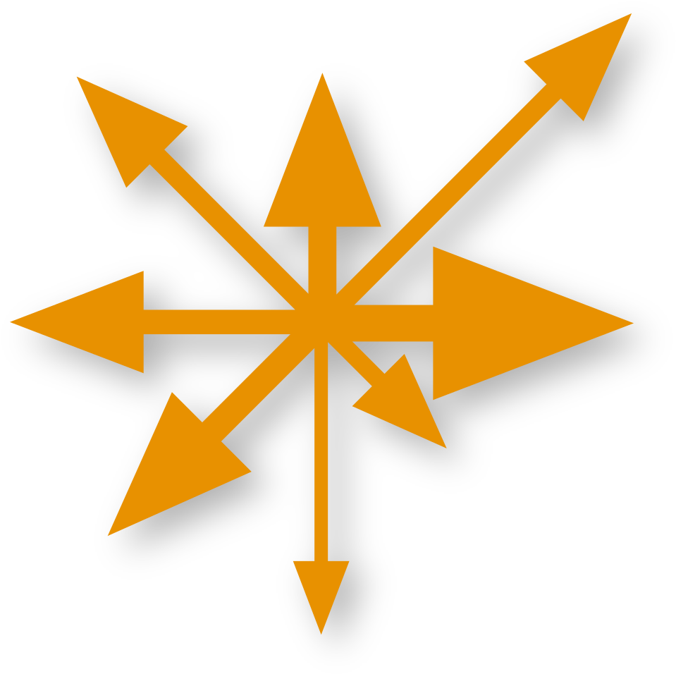 Asymmetrical Symbol Of Chaos - Symbol Of Chaos (1024x1024), Png Download