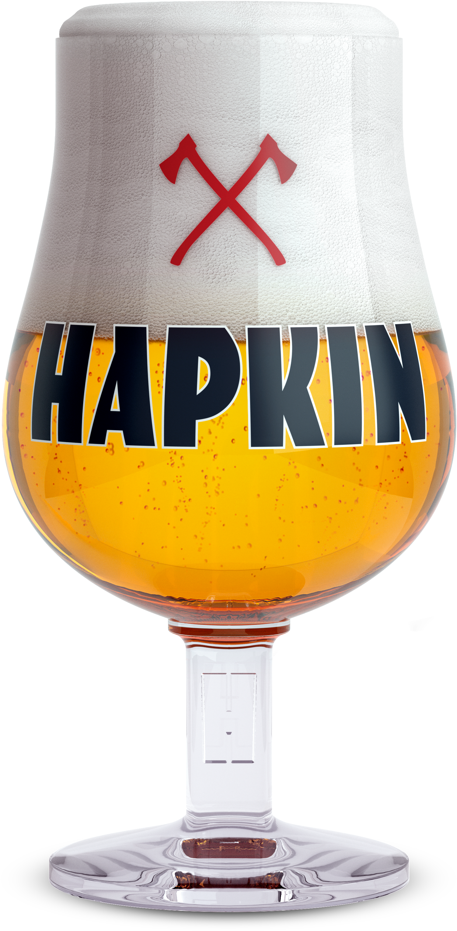 Hapkin Glass Full - Hapkin Bier (4000x4000), Png Download