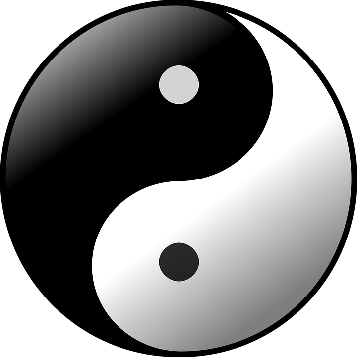 Are You At The Border Between Order And Chaos - Symbole Du Yin Yang (720x720), Png Download
