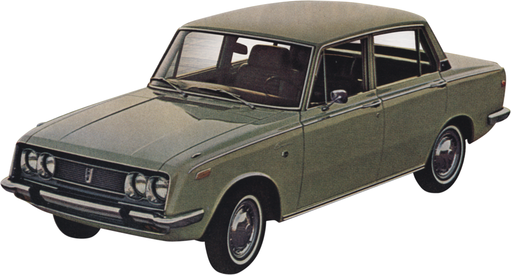 Click For Big - Toyota Corona (1000x538), Png Download