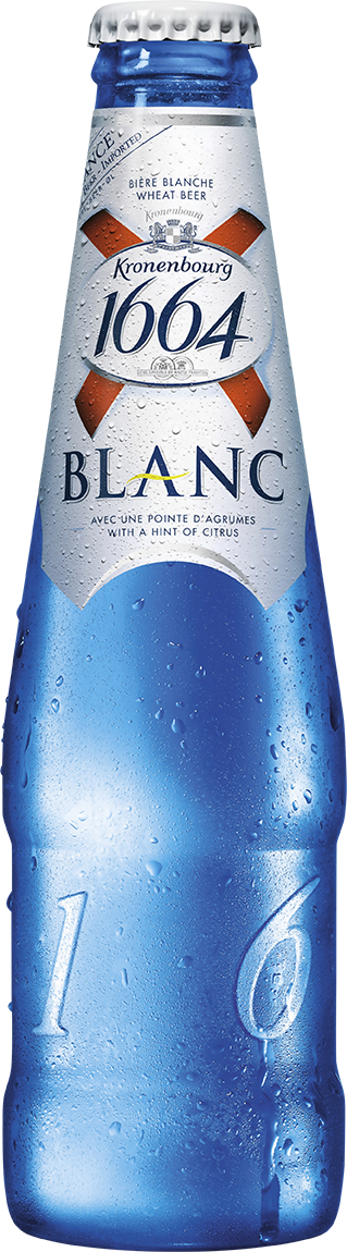 Kronenbourg 1664 Blanc Png (319x1150), Png Download