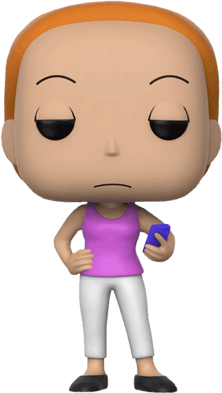 Rick And Morty Summer Pop (600x600), Png Download