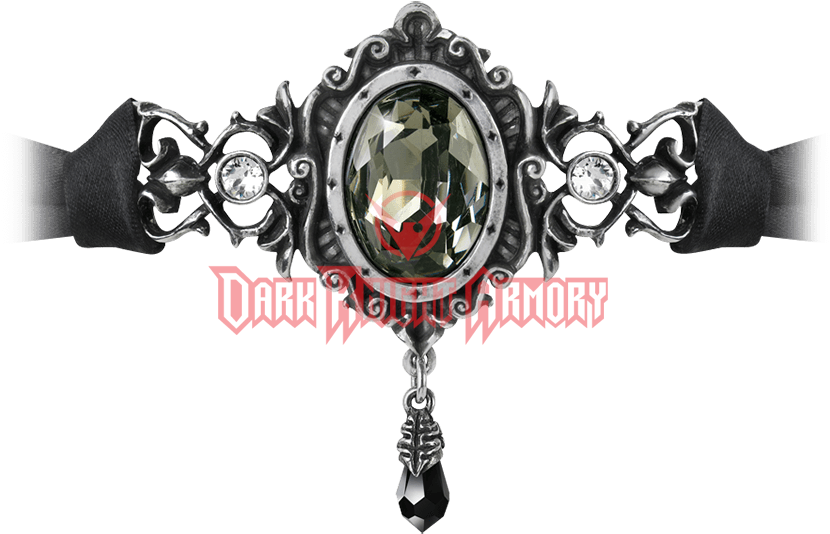 Alchemy Gothic The St Petersburg Tear Choker Necklace - "st. Petersburg Tear Choker" (850x850), Png Download