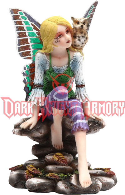 Kathela Butterfly Wing Fairy Statue - Grand Way (641x641), Png Download