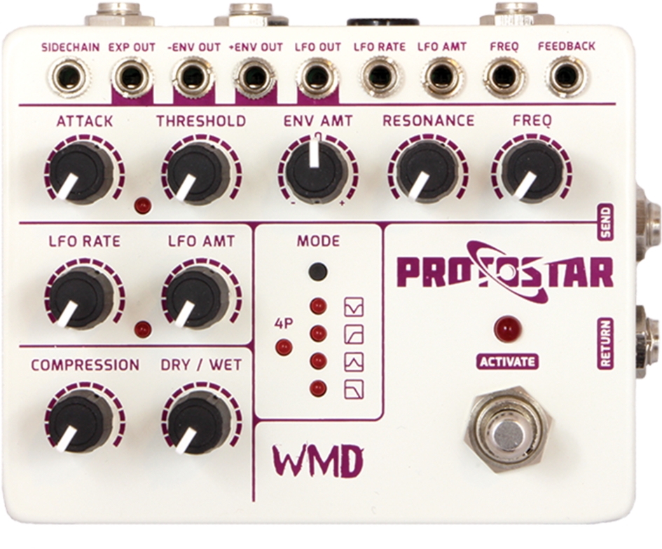 Wmd Devices - Wmd Protostar Harmonic Density Engine Filter Pedal (1000x1000), Png Download