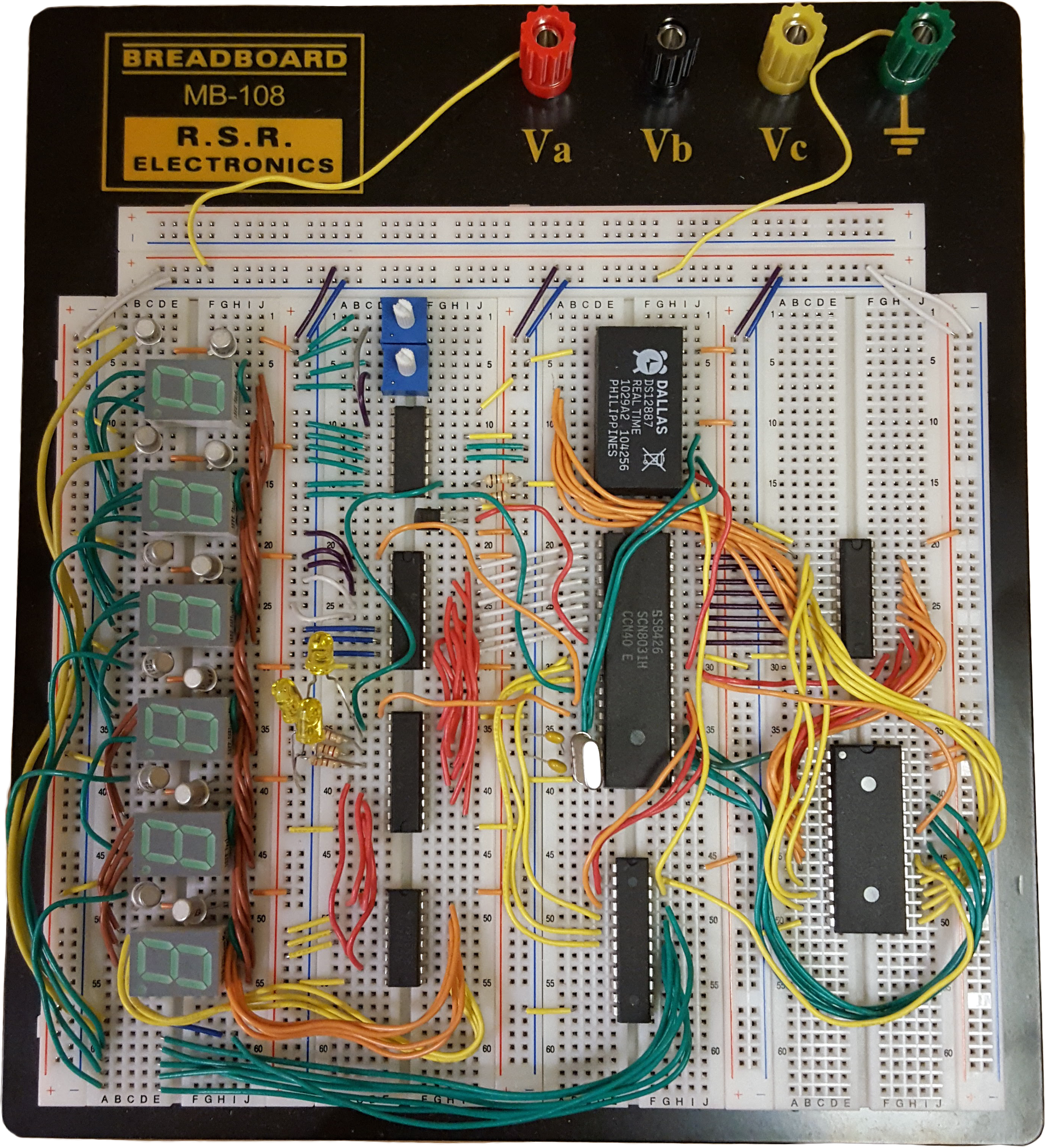 Automobile Dashboard Simulation - Needlework (5000x3250), Png Download