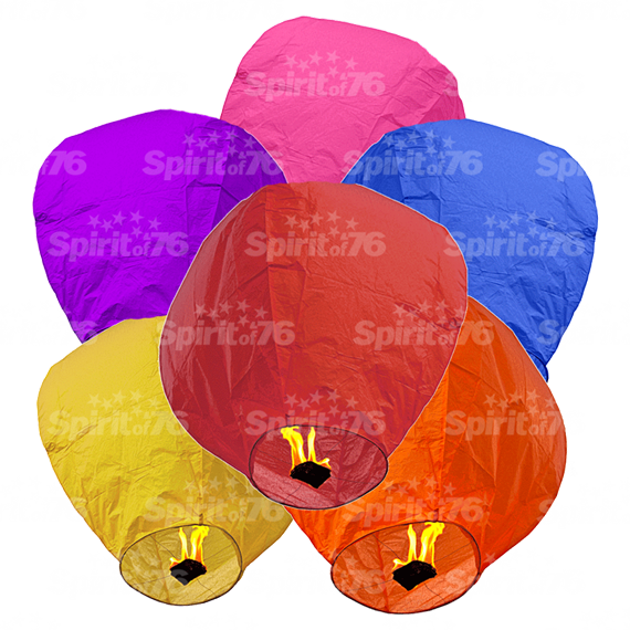 Alt View Name - Vg Toys & Novelties Full Size Sky Lanterns/paper (570x570), Png Download