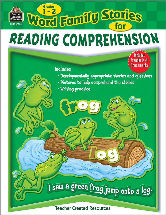Tcr2935 Word Family Stories For Reading Comprehension - Word Family Reading Comprehension Grade 1 (900x900), Png Download