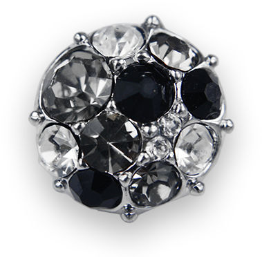 Mc 58617 Blk Clear Burst - Diamond (400x400), Png Download
