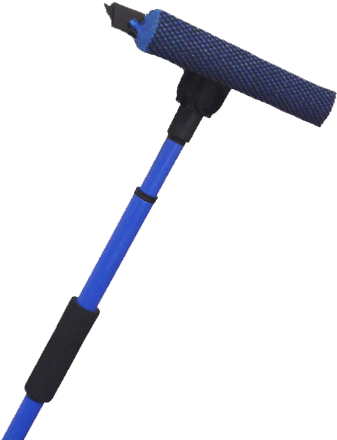 Telescopic Auto Squeegee - Window Squeegee Png (360x450), Png Download