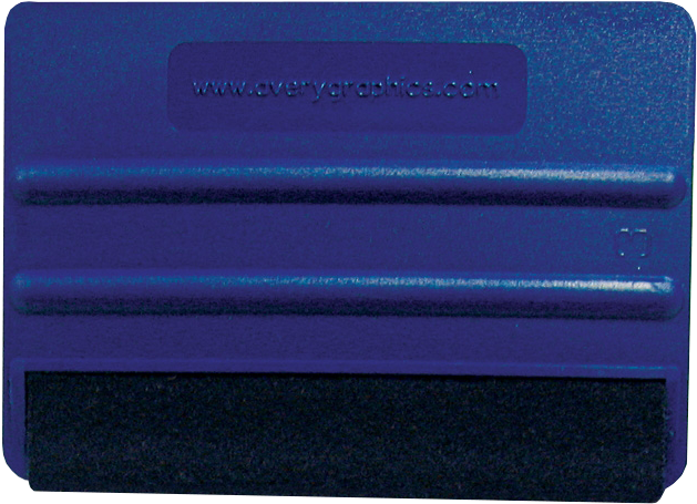 Avery Blue Felt Edge Squeegee - Wallet (700x700), Png Download