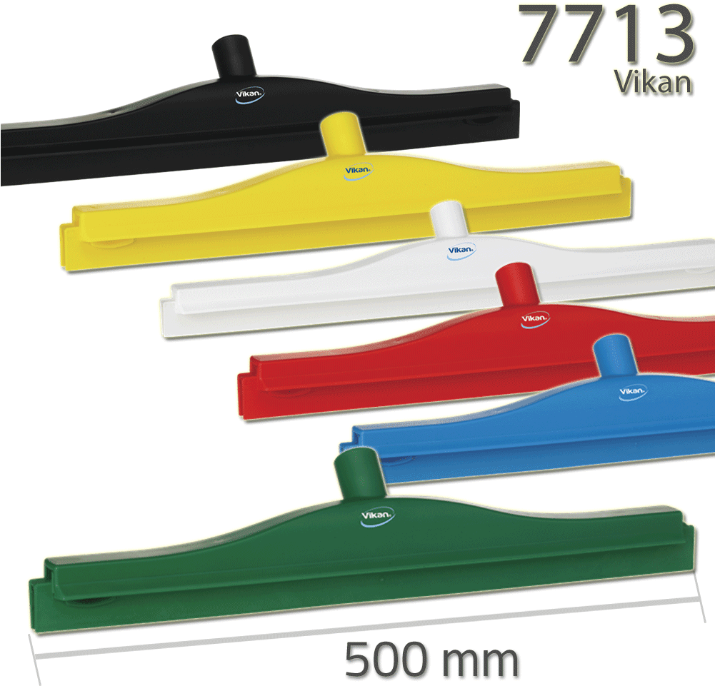 Vikan 7713 Hygienic Floor Squeegee W/replacement Cassette - Vikan Squeegee (1000x1000), Png Download