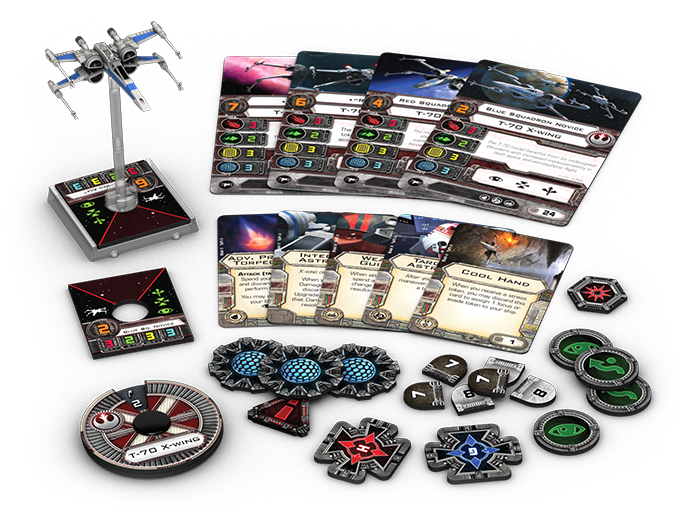 T 70 X Wing Expansion Pack - Fantasy Flight Games Resistance - T-70 X-wing Expansion (700x541), Png Download