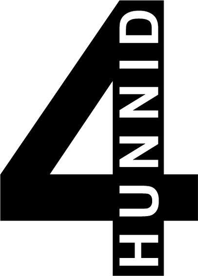 4hunnid Records Logo - 4 Hunnid Logo (406x567), Png Download
