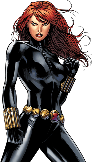 Marvel Black Widow 6 - Viuda Negra Marvel Comic (600x600), Png Download