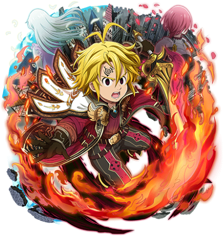 Source - Nanatsu No Taizai Meliodas (500x500), Png Download