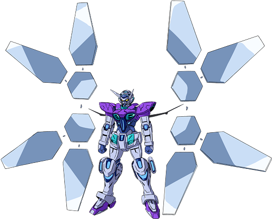 G-self Reflector Pack Open - Yg 111 Gundam G Self Reflector Pack (545x445), Png Download