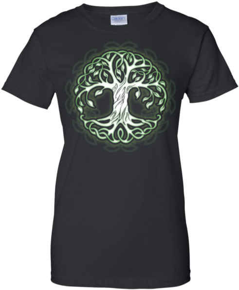 Yggdrasil Tree Ladies' Cotton T-shirt - Graduation Shirts For Parents (600x600), Png Download