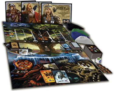 1 Die - Yggdrasil Jeu De Société (400x300), Png Download