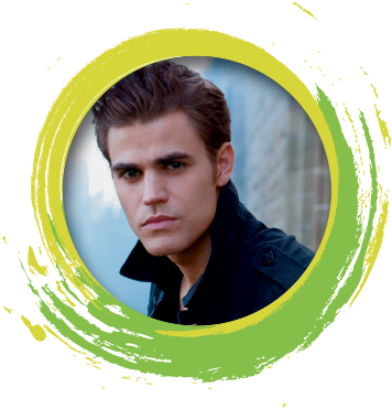 Stefan - Paul Wesley 2018 (378x403), Png Download