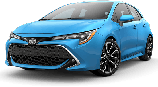 2019 Toyota Corolla Hatchback - 2019 Toyota Corolla Hatchback Png (550x430), Png Download