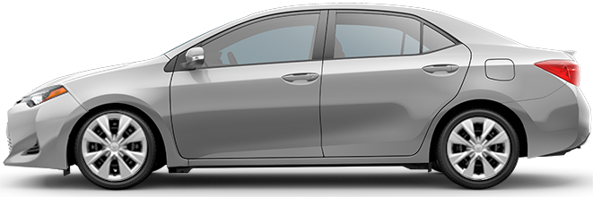 L - Toyota Corolla Usa (661x220), Png Download