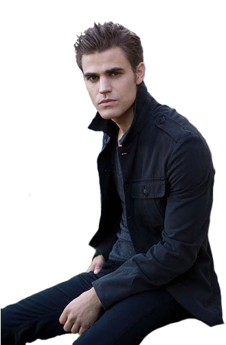 Paul Wesley - Vampire Diaries Paul Wesley (350x500), Png Download