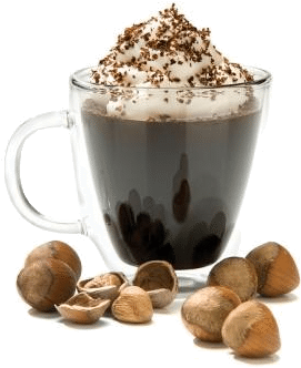 Hazelnut Coffee (347x376), Png Download