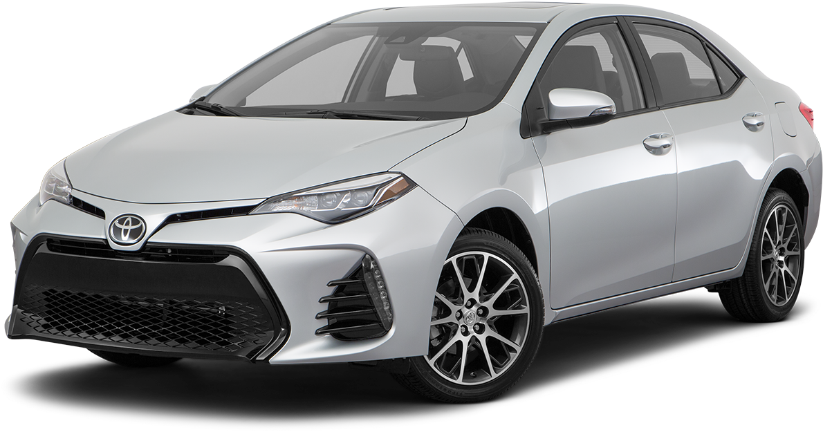2017 Toyota Corolla - 2010 Mazda 3 Silver (1278x902), Png Download