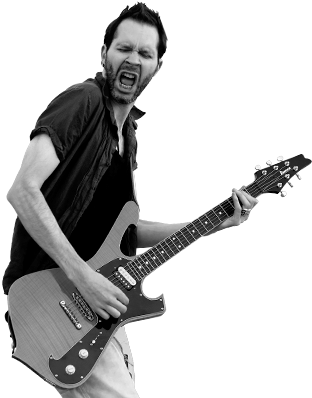Paul Gilbert - Bass Guitar (640x400), Png Download