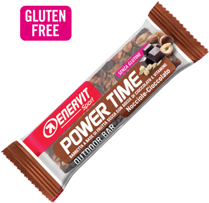 Enervit Power Time Hazelnut Chocolate - Power Time Nocciole Cioccolato (30g) (480x534), Png Download