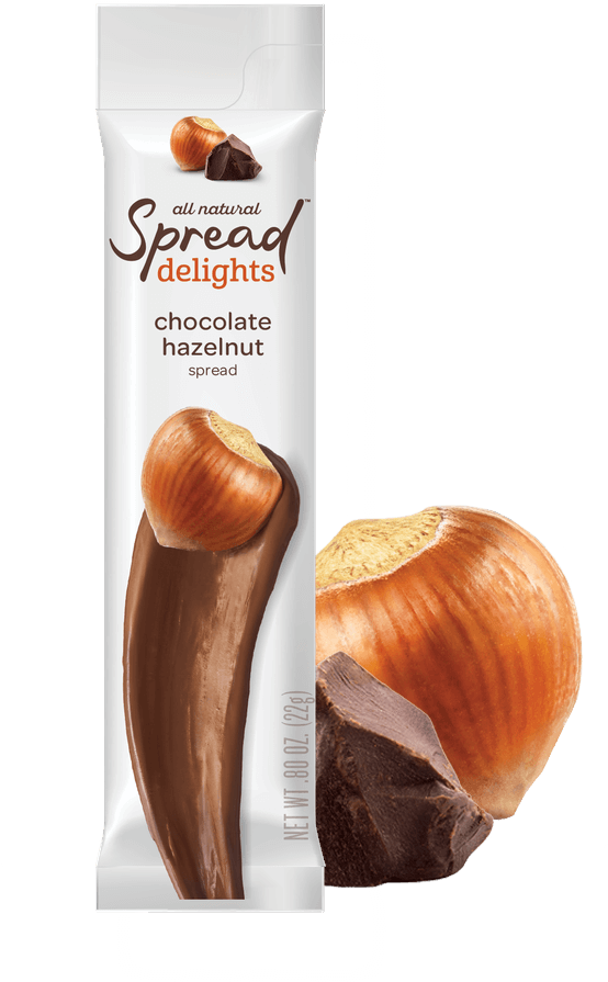 Spread Delights Chocolate Hazelnut Spread With Chocolate - Chocolate (589x1024), Png Download