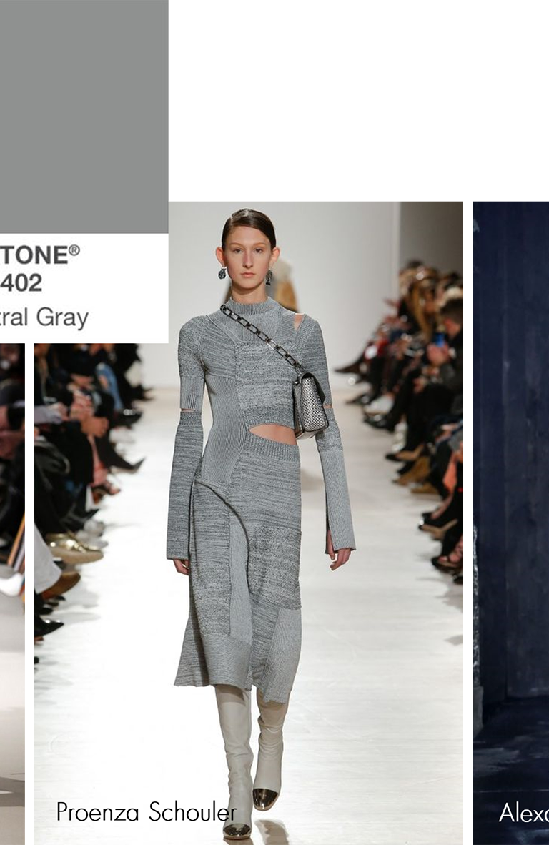 1-768x1182 - Proenza Schouler Gray Cutout Dress (768x1182), Png Download