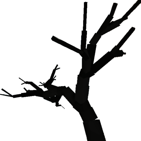 Elder Spook Tree Found During Halloween - Lumber Tycoon 2 Spook Wood (480x480), Png Download