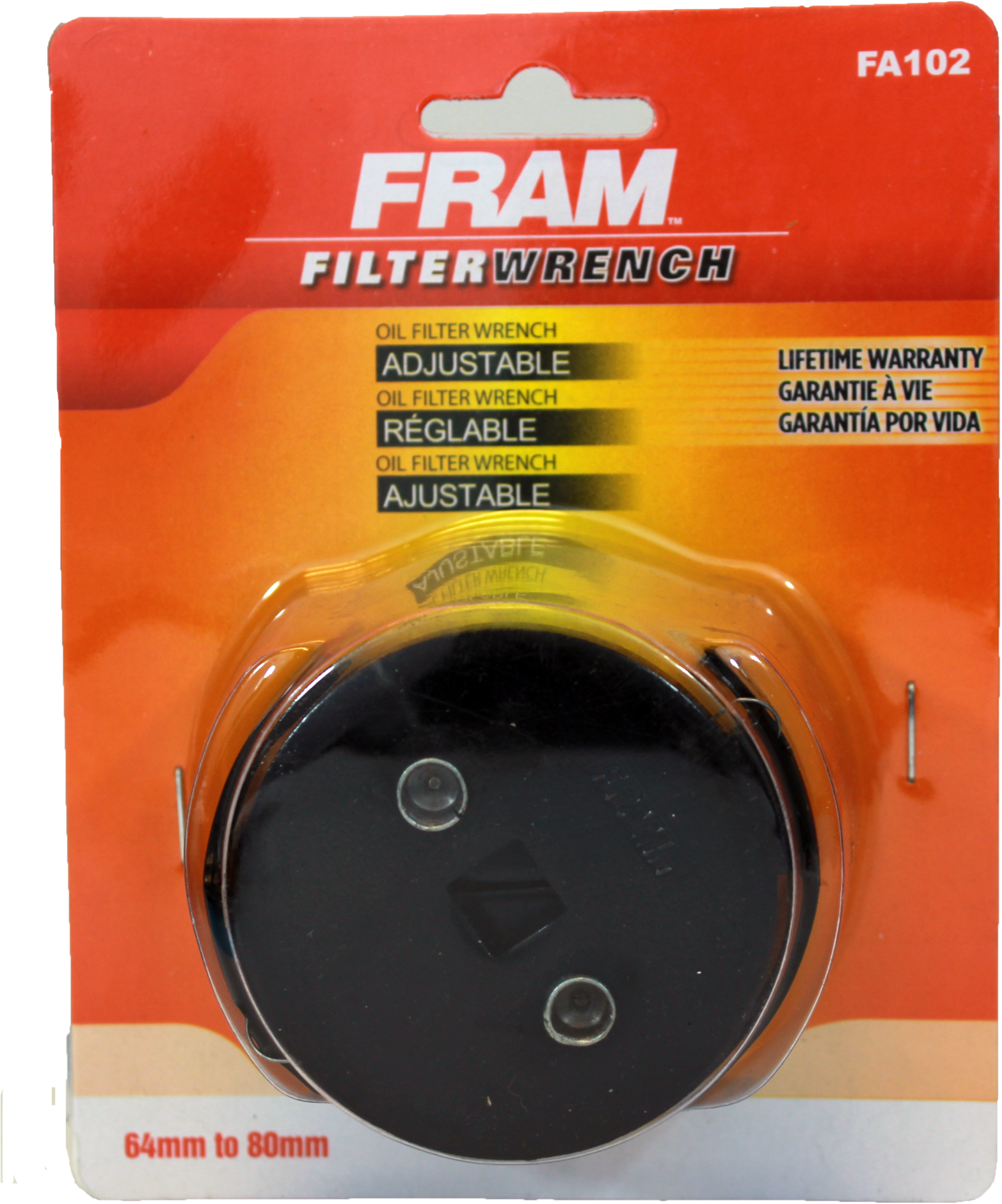 Download Fram Cam Action Adjustable Oil Filter Wrench Fram Fm102 15 Oil Filter Wrench 74 76 Mm Png Image With No Background Pngkey Com