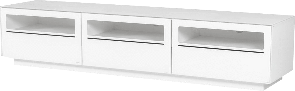 Vg-landon White Lacquer Tv Stand - Sideboard (1008x313), Png Download