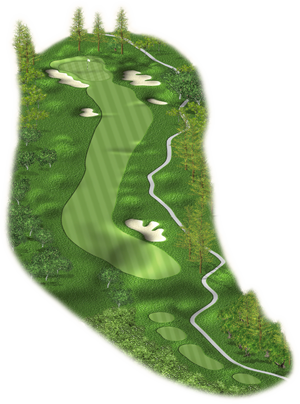 Navigate The Course - Sock (300x404), Png Download