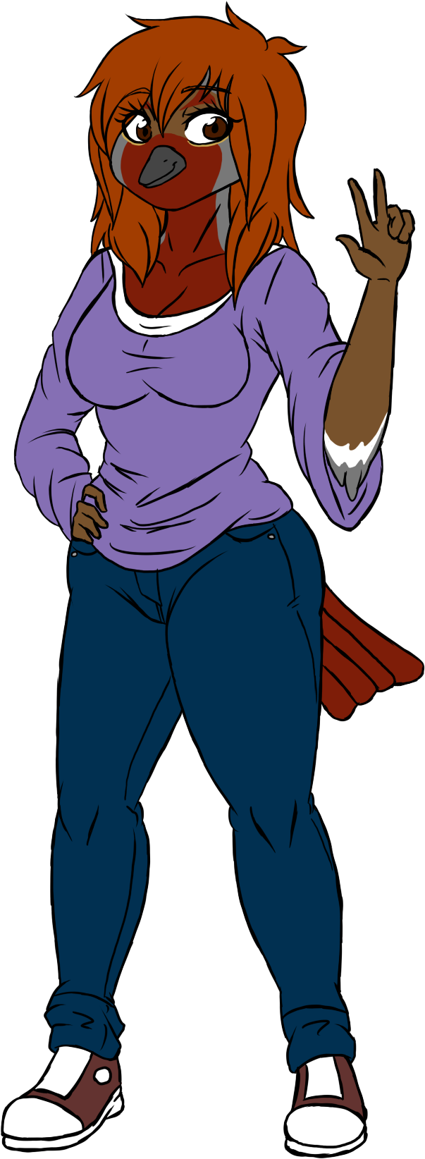 Robin Bird - Bird (1200x1800), Png Download