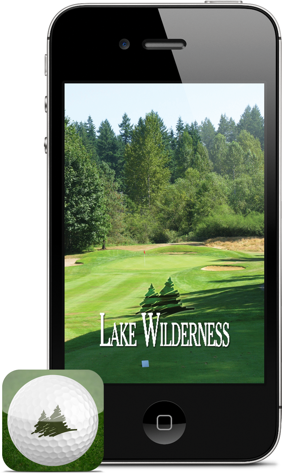 Our Free Lake Wilderness App Offers - Iphone 4 (903x1747), Png Download