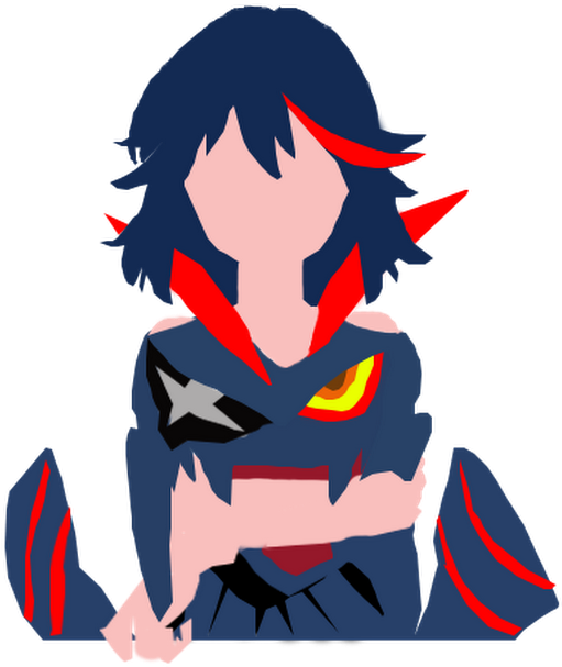 Photo - Ryuko And Senketsu (530x708), Png Download