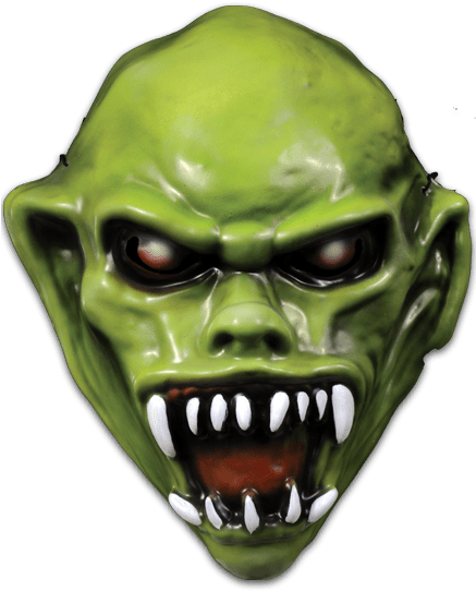 Goosebumps The Haunted Mask Vacuform-mask - Goosebumps Trick Or Treat Studios (436x639), Png Download