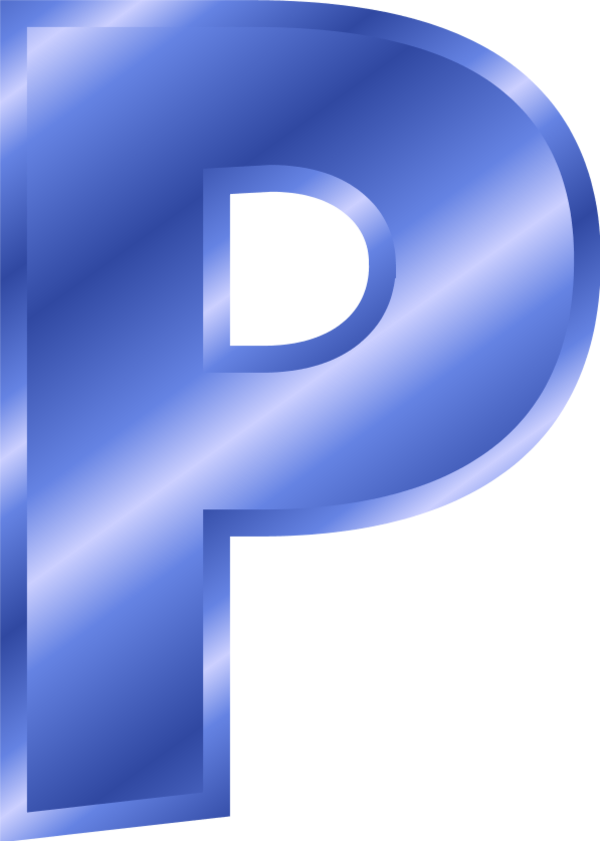 Alphabet Letter P - Letter P Vector Png (600x841), Png Download