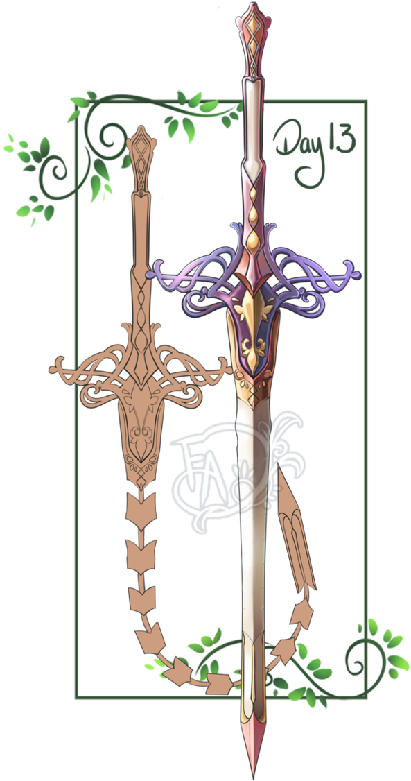 Katana Sword With Scabbard - Weapon (689x1160), Png Download