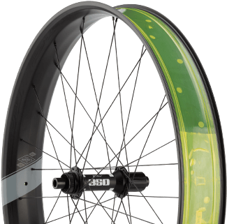 No - 9 80w - Quality Wheels Fat Rear Wheel 26 Dt 350 197mm X 12mm (349x349), Png Download