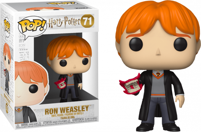 Harry Potter Ron Weasley - Pop Vinyl (666x438), Png Download