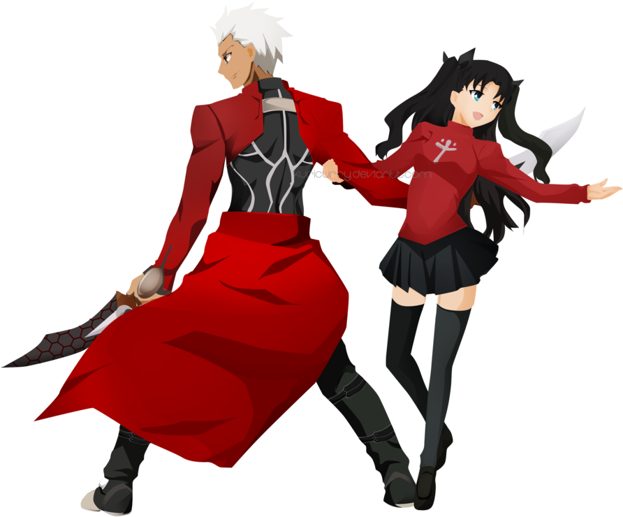 Unlimited Blade Works Png Transparent Photo - Fate Carnival Phantasm Ending (1024x791), Png Download