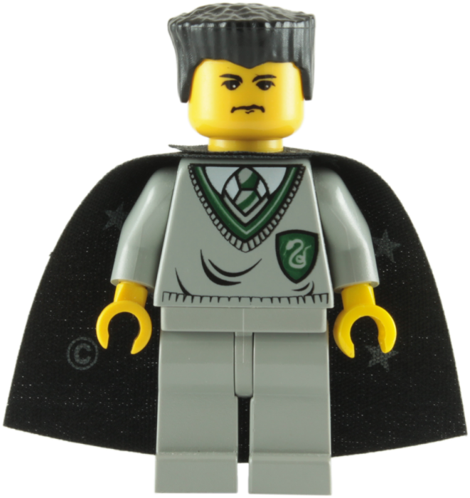 Lego Crabbe With Reversable Ron Weasley Head Minifigure - Lego Harry Potter Crabbe (700x700), Png Download