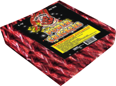 Red Rhino Power Cracker 16s - Fireworks (403x300), Png Download