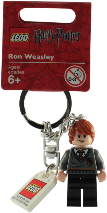 Lego Ron Weasley Keychain - Lego Harry Potter (700x700), Png Download