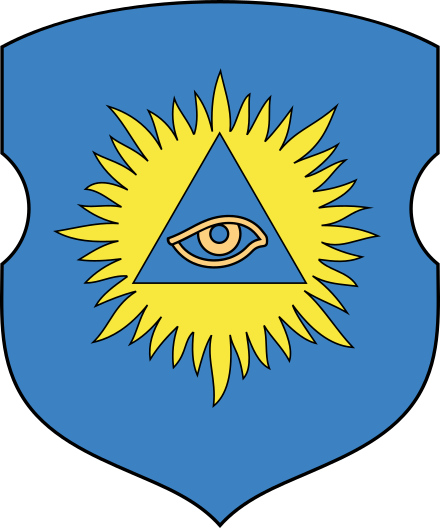 Eye Of Providence - Coat Of Arms Eye (440x528), Png Download
